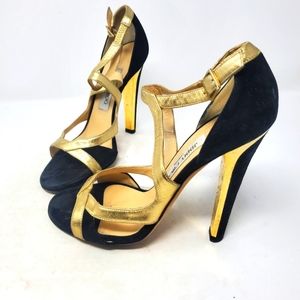 Jimmy Choo Black Suede Pumps